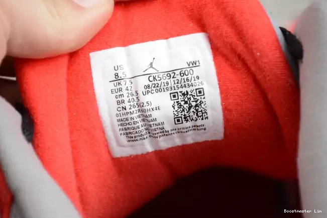 Bmlin 3 Jordan Cement Air Red CK5692-600 0601